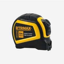 Rtrmax RH12103 Şerit Metre 5m x 25MM, Dayanıklı ve Kullanışlı Ölçüm Aracı