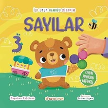 Bi Kutu Oyun Ilk Oyun Hamuru Kitabım - Sayılar + Köpek Adam Çıkartma Kitabı + 3 Kitap Set