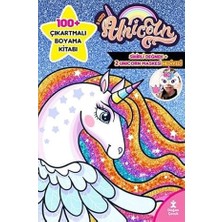 Doğan Çocuk I Love Unicorn 100+ Çıkartma Hediyeli Boyama Kitabı + Şekiller: Yırtılmaz Sayfalar + 5 Kitap Set
