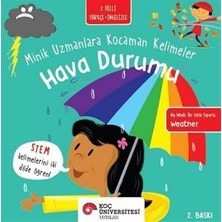Koç Üniversitesi Yayınları Hava Durumu - Minik Uzmanlara Kocaman Kelimeler + Hayvanlar - Nokta Birleştirme + 5 Kitap Set