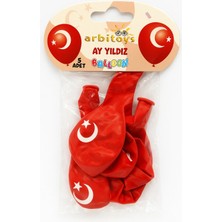 Ay Yıldız Balon 5'li