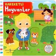 İş Bankası Kültür Yayınları Hareketli Hayvanlar (Ciltli) + Süper Çengel Bulmaca - 2 + Etkinliklerle Ingilizce Öğreniyorum - 3 + 4 Kitap Set