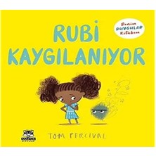 Rubi Kaygılanıyor - Benim Duygular Kitabım + I Love Unicorn 100+ Çıkartma Hediyeli Boyama Kitabı + 4 Kitap Set