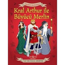 İş Bankası Kültür Yayınları Kral Arthur ve Büyücü Merlin + Okul Öncesi Zeka Alıştırmaları + Karcan Ile Mercan + Taşıtlar – Nokta Birleştirme Set