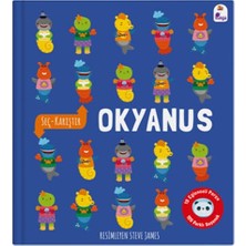 İndigo Kitap Seç Karıştır - Okyanus (Ciltli) + Hadi Gezelim - Şehirde Kış: Ara-Bul Kitabı + 2 Kitap Set