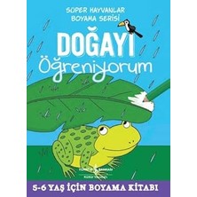 İş Bankası Kültür Yayınları Süper Hayvanlar Boyama Serisi - Doğayı Öğreniyorum + Okul Öncesi Sayı Alıştırmaları + 5 Kitap Set