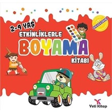 Yeti Kitap 2-4 Yaş Etkinliklerle Boyama Kitabı 1 + 5 Kitap Set