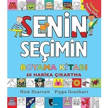Domingo Yayınevi Senin Seçimin Boyama Kitabı + Kurbağalar Sıcak Çikolata Içer Mi?: Hayvanlar Kendilerini Nasıl Sıcak Tutar? + 6 Kitap Set