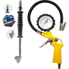 Lastik Şişirme Tabancası, Hava Jakı ve Manometreli, Güçlü ve Kullanışlı