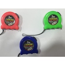 Dayanıklı 3 mt 16 mm Çelik Metre, Hassas Ölçüm Aracı