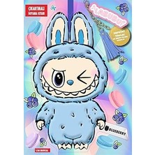 Doğan Çocuk Labubu Blueberry Çılgın Koleksiyon - Çıkartmalı Boyama Kitabı + Hareketli Arkadaşlar + 5 Kitap Set