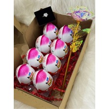 Özbience 8’li Kinder Joy ve Gül Hediye Kutusu Seti, Sevgi ve Neşeyle Dolup Taşan Hediye