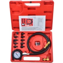 Oto Yağ Basıncı Test Cihazı 13 Parça, Güçlü ve Hassas Ölçüm Seti