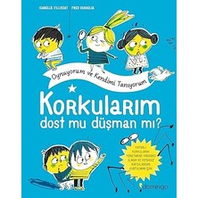 Domingo Yayınevi Korkularım - Dost Mu Düşman Mı? + Görünmez Şeyler + Süper Çengel Bulmaca - 2 + 27 Kitap Set