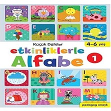 İndigo Kitap Küçük Dahiler - Etkinliklerle Alfabe 1: 4-6 Yaş + 28 Kitap Set