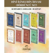 Ravza Yayınları Dini Ilimlerin Ihyası Dördüncü Set Kurtarıcı Ameller (10 Kitap)