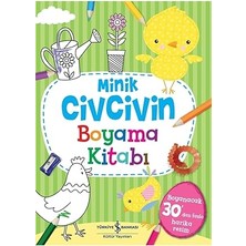 İş Bankası Kültür Yayınları Minik Civcivin Boyama Kitabı + Çocuklar Için Sudoku 1 + Renkleri Öğreniyorum Serisi - Sarı Kitabım + 23 Kitap Set