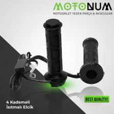 Motonum Kuba  Dragon 50 Isıtmalı Elcik-4 Kademe Sıcaklık Ayarı- IEL319