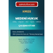 Aristo Yayınevi Hmgs Medeni Hukuk Çalışma Kitabı