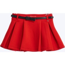 Orıgınal Marınes Original Marines Kemerli Etek - Kırmızı