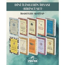 Ravza Yayınları Dini Ilimlerin Ihyası Birinci Set Ibadetler (10 Kitap)