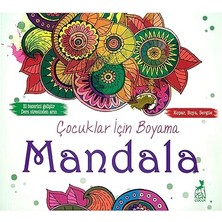 Ren Kitap Çocuklar Için Boyama: Mandala: Kopar, Boya, Sergile + 27 Kitap Set