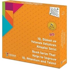 TÜZDER Yayınları 7+ Yaş 9’lu Set - Iq, Dikkat ve Yetenek Geliştiren Kitaplar Serisi + 2 Kitap Set