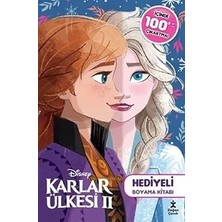 Doğan Çocuk Disney Karlar Ülkesi 2: Içinde 100'DEN Fazla Çıkartma! Hediyeli Boyama Kitabı + 7 Kitap Set