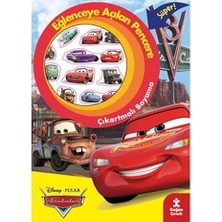 Doğan Çocuk Disney Pixar Arabalar - Eğlenceye Açılan Pencere Çıkartmalı Boyama Kitabı + 34 Kitap Set
