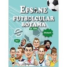 Yeti Kitap Efsane Futbolcular Boyama Kitabı + Ilk Sayılarım - Çıkartma ve Etkinlik Kitabı + Hareketli Inşaat + 37 Kitap Set