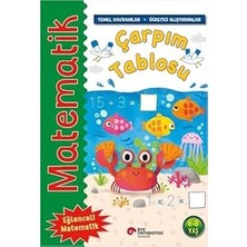 Koç Üniversitesi Yayınları Matematik - Çarpım Tablosu: Temel Kavramlar, Öğretici Alıştırmalar 6 - 8 Yaş + 32 Kitap Set