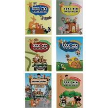 Enda Yayıncılık Züri'nin Maceraları Hikaye Kitabı Seti Dilek Cesur 1. ve 2. Sınıflar İçin