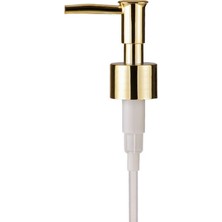 Özbience Parlak Gold Plastik Yedek Sıvı Sabunluk Pompası Paketli