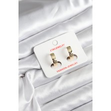 Stillove 14K Gold Renk Kaplama cm Kadın Küpe