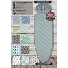 Özbience 2 Adet Keçeli Ütü Masası Kılıfı, Renkli ve Esnek, 55-140CM Uyumlu