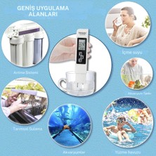 3in1 Dijital Su Kalitesi Test Cihazı Tds, Ec ve Sıcaklık Ölçer