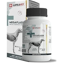 Tuncel Store Supravet Köpekler Için Eklem ve Kas Geliştirici Likit Megaflash +Xxl 500 ml (Special Complex Liquid