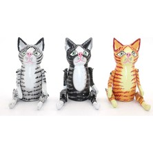 Epilons Ahşap Sallanan Kedi