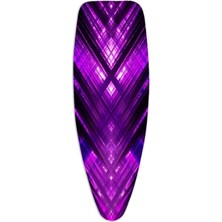 Özbience Menekşe Desenli Ütü Masası Kılıfı, Şık ve Koruyucu Ev Tekstili