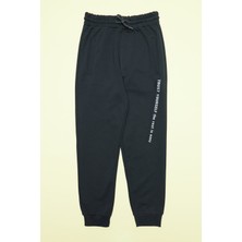 FullaModa Yazı Baskılı Erkek Çocuk Jogger Eşofman Altı