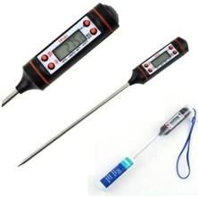 Dijital Gıda Termometresi, Sıcaklık Ölçüm Cihazı, Et, Süt, Mama ve Yemek