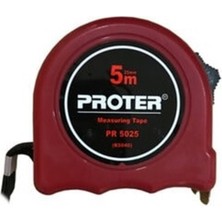 Pr 5025 5X25 Çelik Şerit Metre, Dayanıklı ve Hassas Ölçüm Araçları