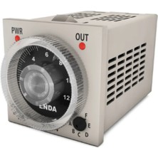 Analog Zaman Rölesi, 75A, 60 Saniye, Yüksek Hassasiyetli Performans