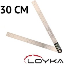 5422 Dijital Açı Ölçer 30 Cm, Hassas ve Kullanışlı Ölçüm Aleti
