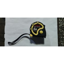 Dayanıklı Çelik Şerit Metre 5 Metre, Hassas Ölçüm ve Kolay Kullanım