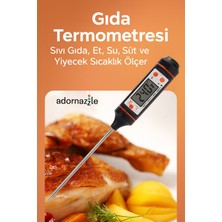 Dijital Gıda ve Mutfak Isı Ölçer Termometre, Hassas ve Güvenilir Ölçüm