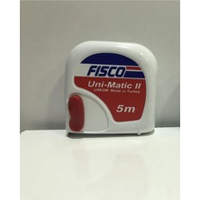 Pratik Fısco Şerit Metre, 5 Metre Uzunluk, Hassas Ölçüm Araçları