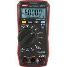 Yüksek Hassasiyetli True Rms Dijital Multimetre Ac/dc 600V 10A