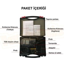 Sürekli Su Kalite Ph ve Tds Ölçüm Cihazı, Hassas ve Güvenilir Ölçüm