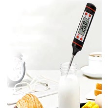 Dijital Gıda Termometresi, -50°C/+300°C Arası, Yemek, Et, Sıvı ve Bebek Maması Ölçer